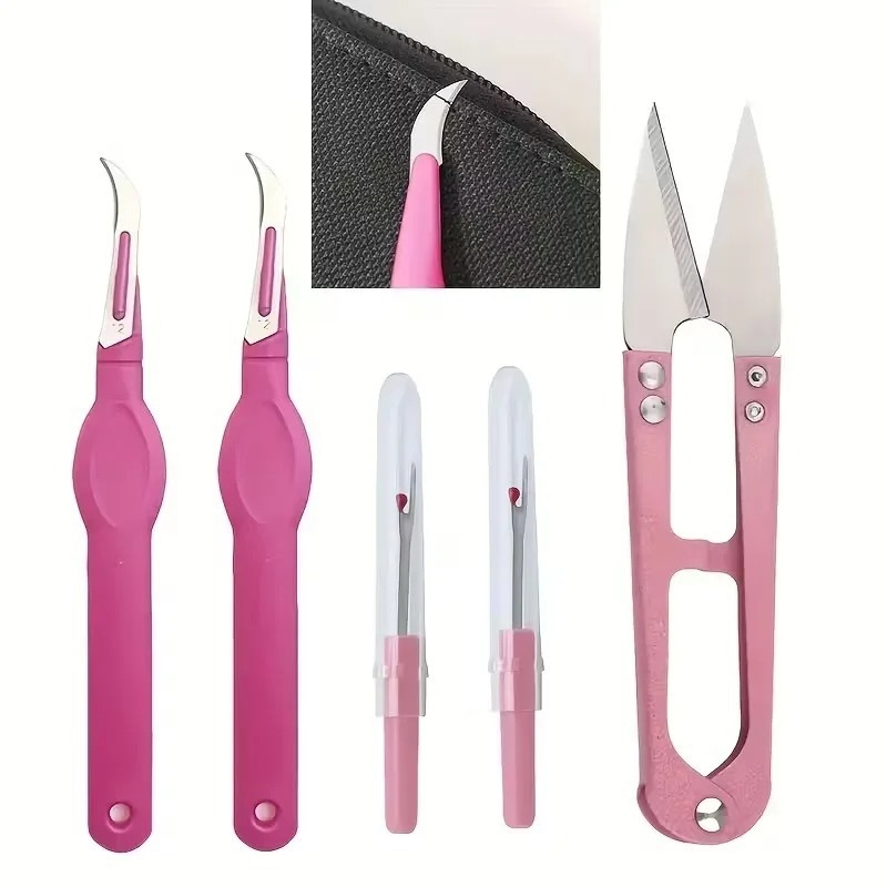 Embroidery Removal - シームリッパーと糸取りキット、縫い目カッター、ステッチリッパーツール、糸取り用トリミングハサミ