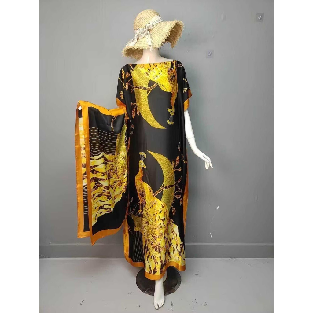 Embroidery Baju - 新作プラスサイズバジュカフタン レディースファッションショール ライトラグジュアリー エレガント ルーズ オフショルダー