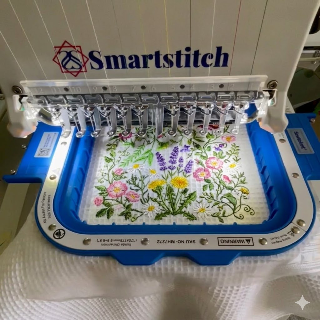 Smartstitch S1001 S1201 工業用刺繍機 - Embroidery Hoop Plastic のレビューと価格
