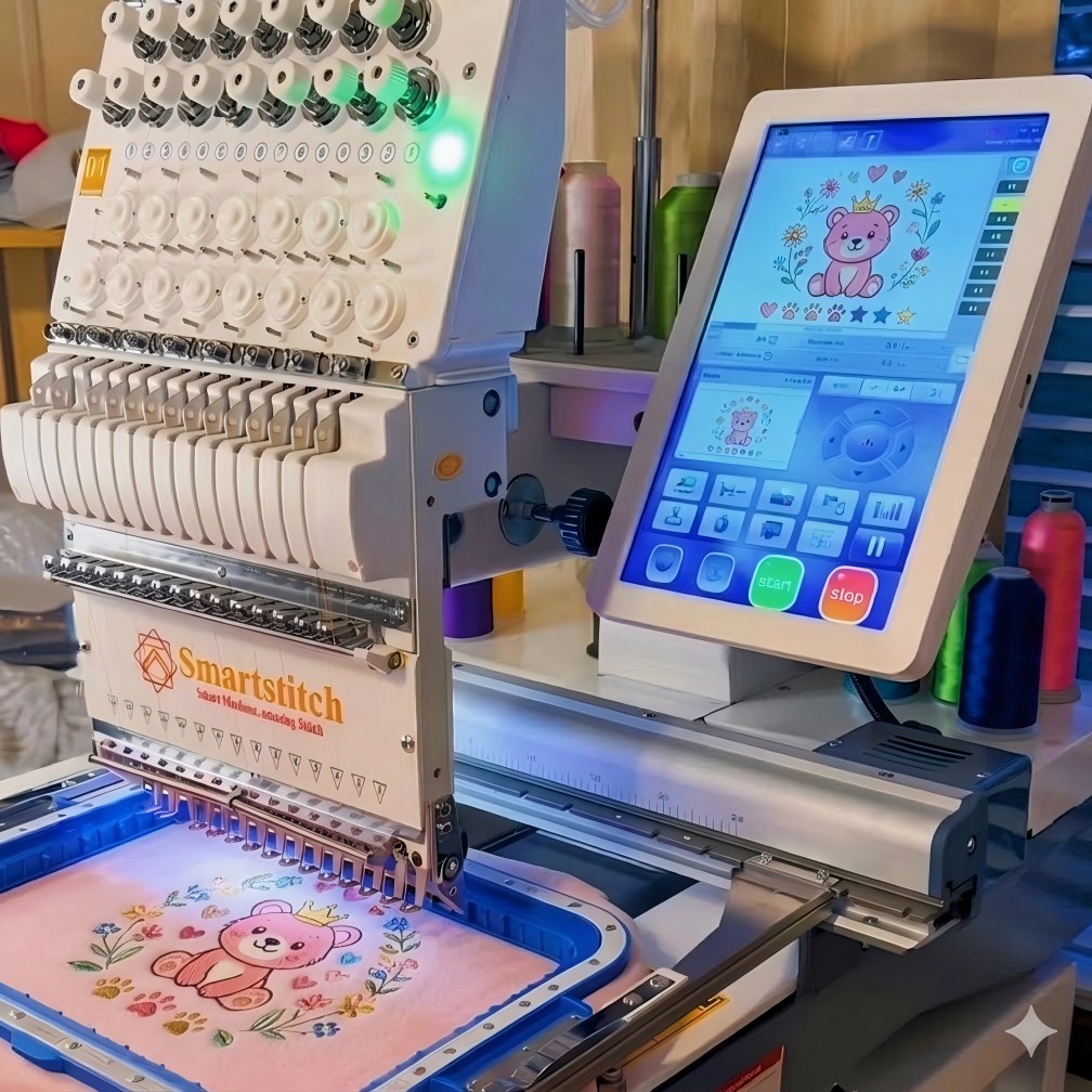 Smartstitch S1001 S1201 工業用刺繍機 - Embroidery Hoop Plastic のレビューと価格