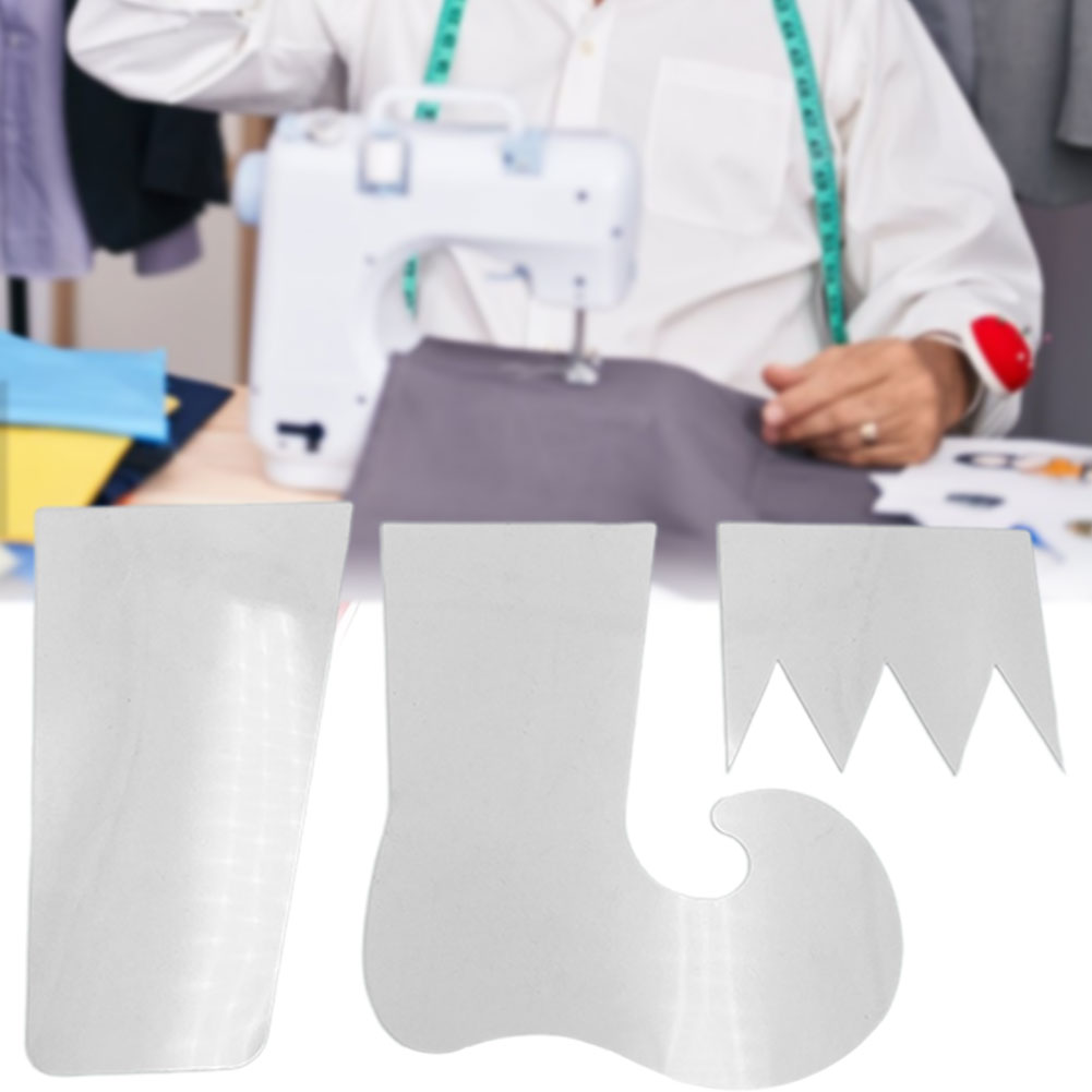 家庭用プラスチックキルティングテンプレート定規縫製用パーソナ - Embroidery Xmas Stocking のレビューと価格