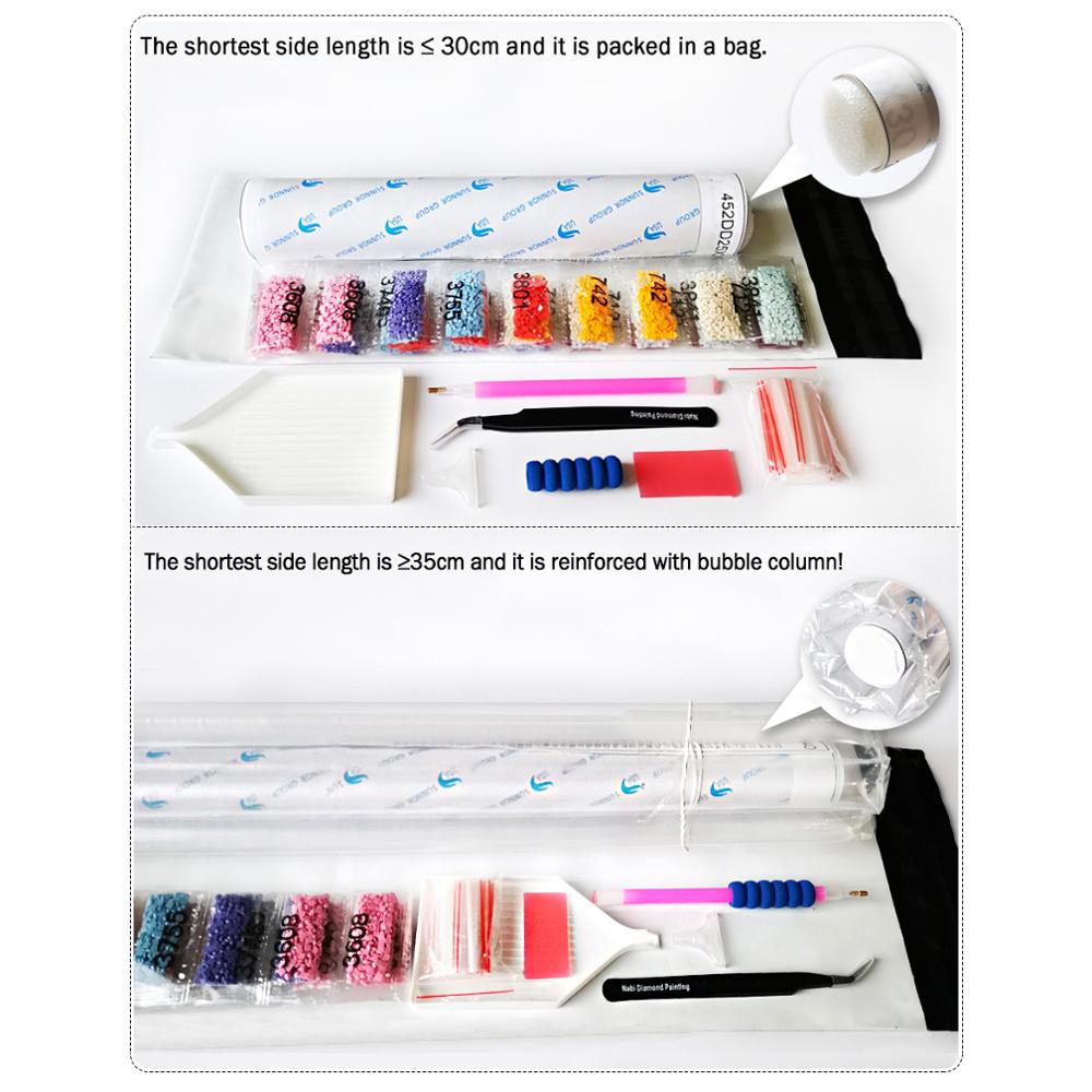 5Dダイヤモンド絵画,正方形のラインストーン,装飾,クロスス - Embroidery Kiss のレビューと価格
