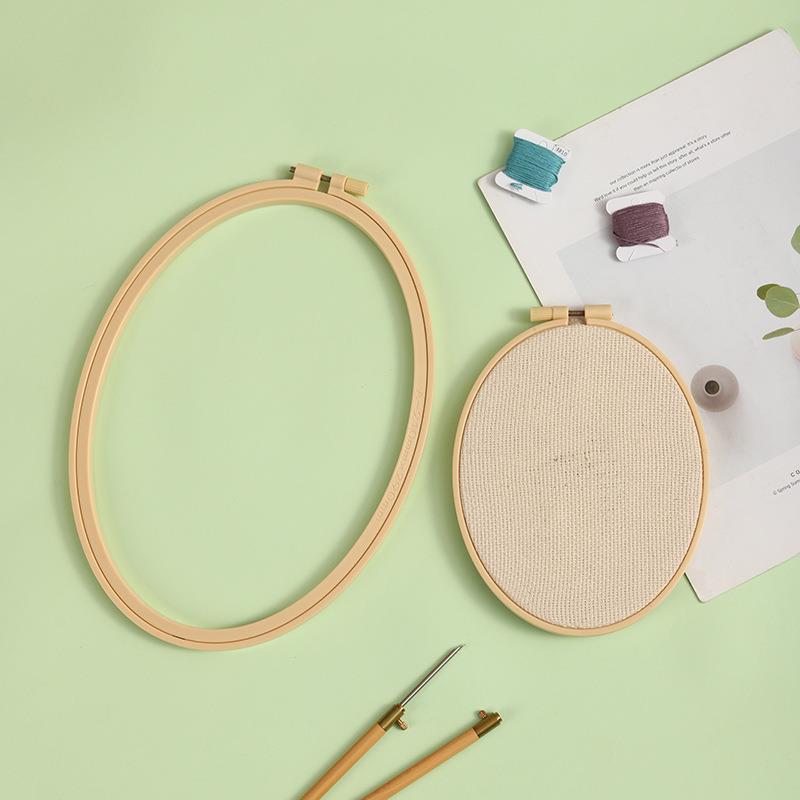 竹プラスチック製の木製フープ,楕円形の刺embroidery - Embroidery Hoop Plastic のレビューと価格