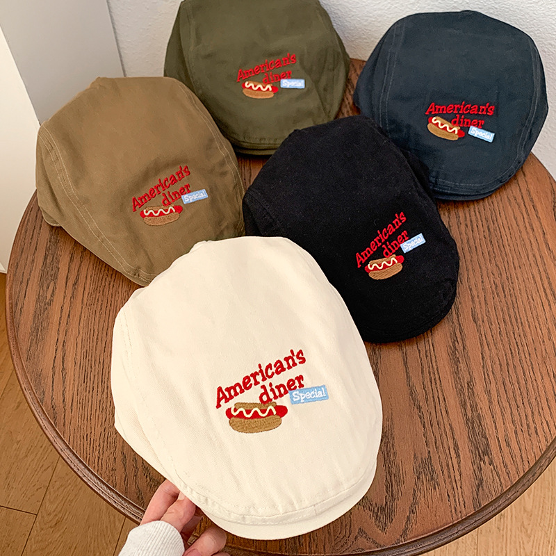 レディース ニュースボーイ キャップ 芸術的な日本刺繍 シン - Embroidery Artist のレビューと価格