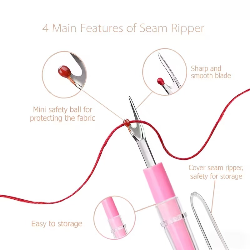 シームリッパーと糸取りキット、縫い目カッター、ステッチリッパ - Embroidery Removal のレビューと価格