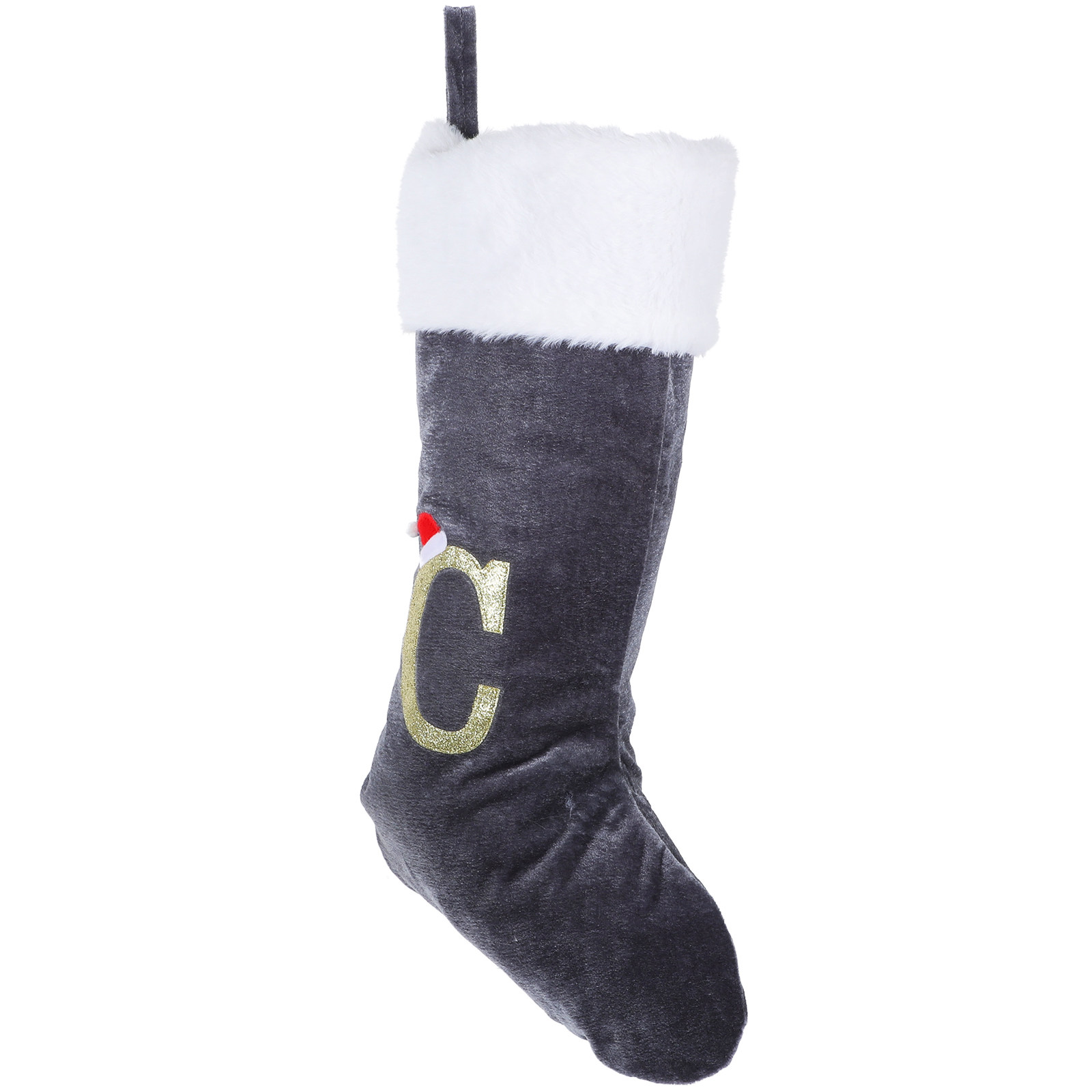 クリスマスストッキング漫画刺繍ハンギングソックスクリスマスギ - Embroidery Xmas Stocking のレビューと価格