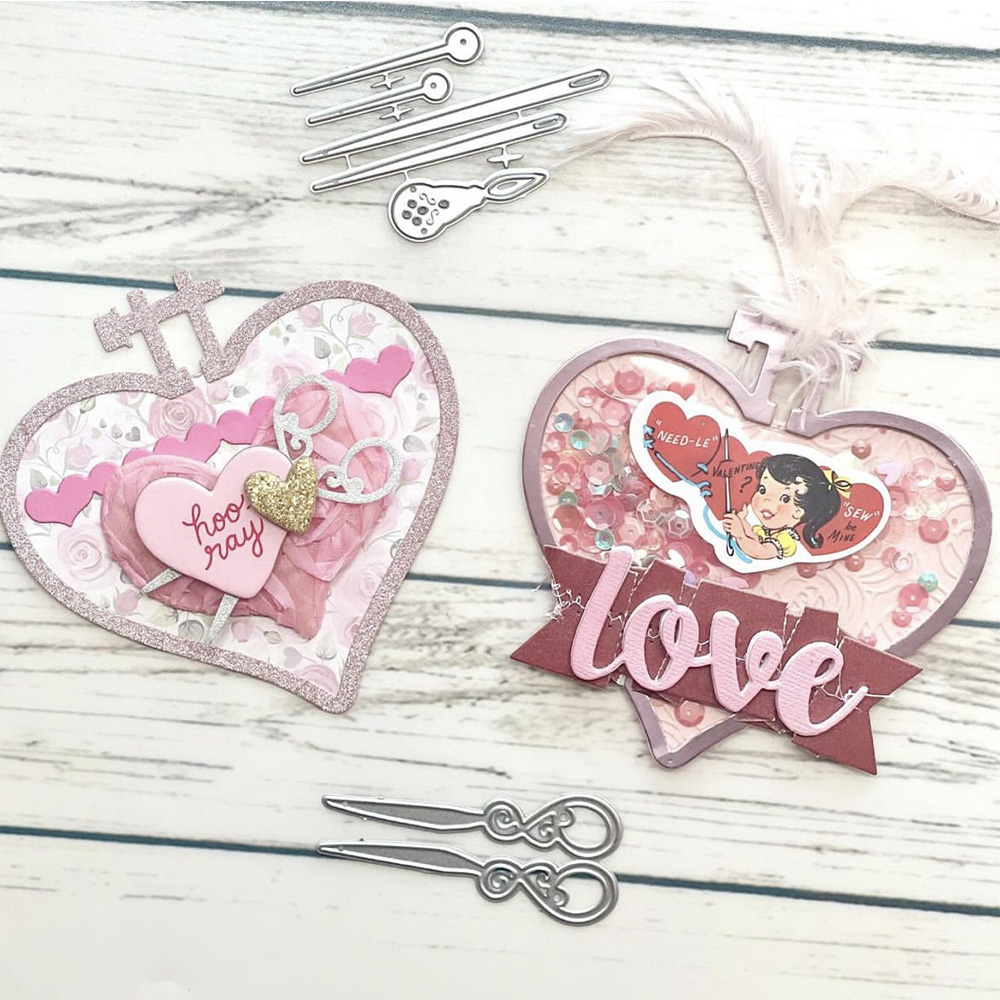 Kscraft-ハート刺embroideryフープメタルカッ - Embroidery Zone のレビューと価格
