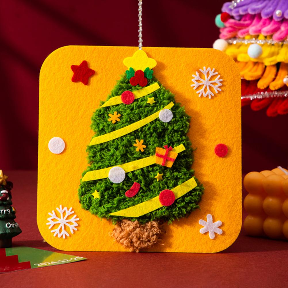 初心者向けクラフトキット 初心者向けクリスマス刺繍キット か - Embroidery Xmas Stocking のレビューと価格