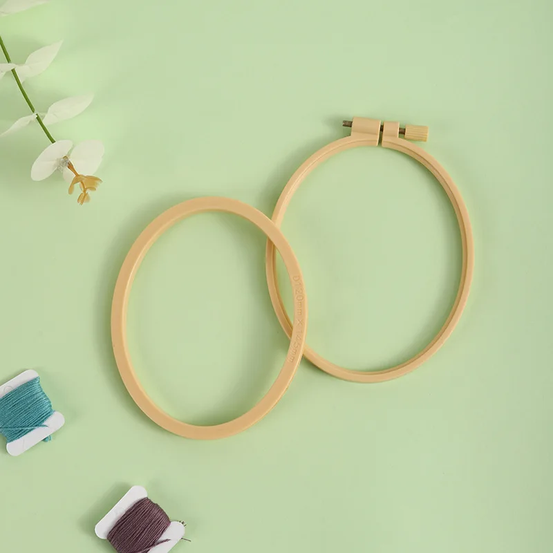 1 個 DIY 針仕事クロスステッチフープマシンプラスチック - Embroidery Hoop Plastic のレビューと価格