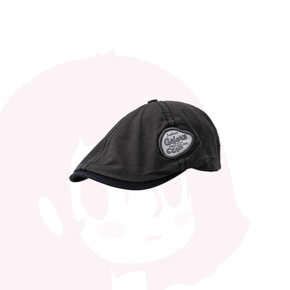 カジュアルヴィンテージニュースボーイフラットキャップY2k和 - Embroidery Artist のレビューと価格