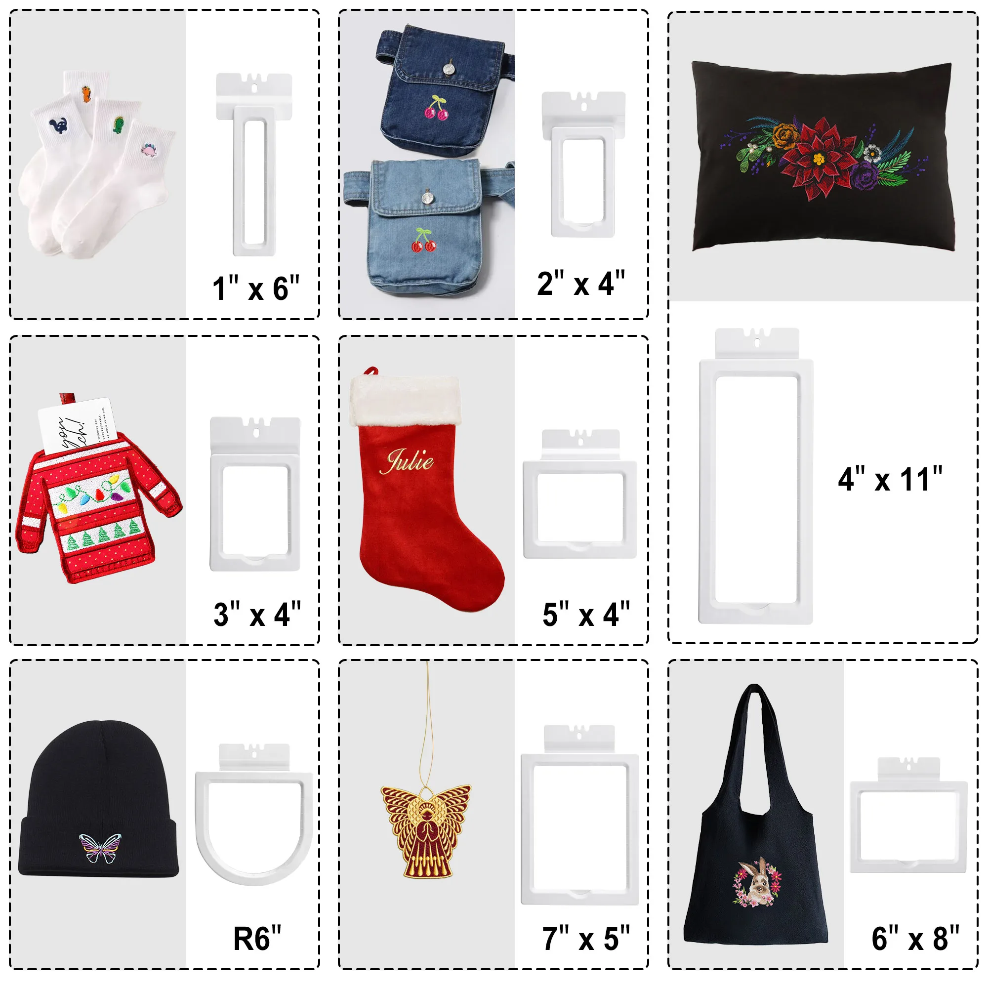 8in1磁気式高速フレームキット ハッピージャパン HCS2 - Embroidery Hoop Plastic のレビューと価格