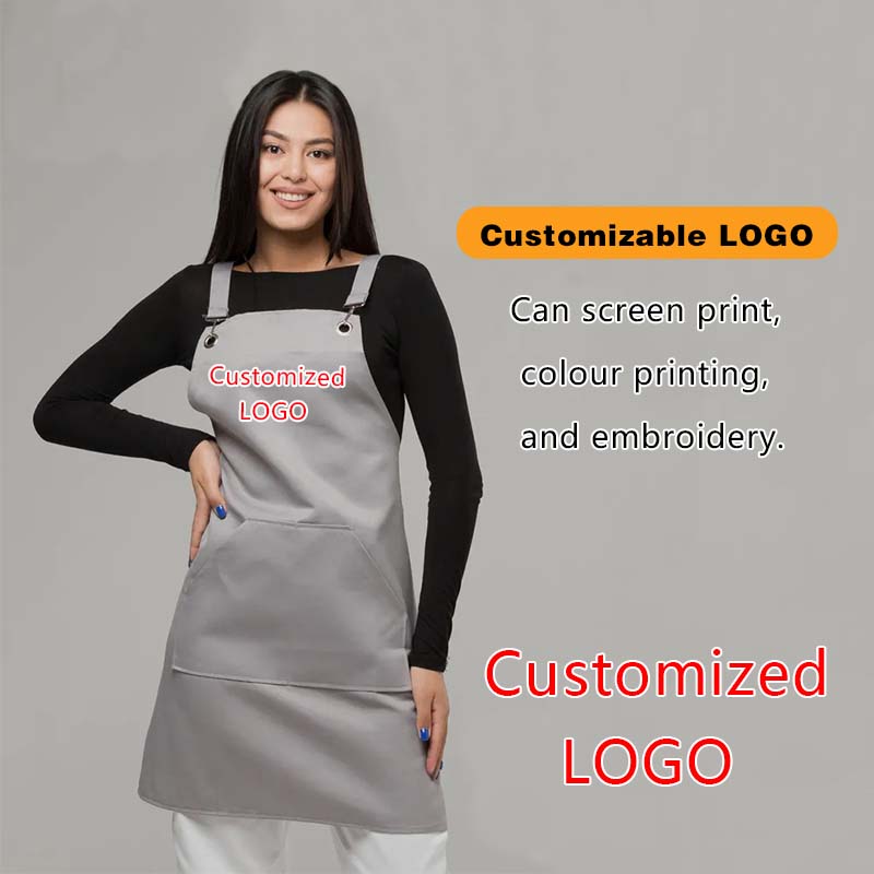ユニセックスカスタマイズ可能な会社ロゴキッチンエプロンシェフ - Embroidery Kitchen のレビューと価格