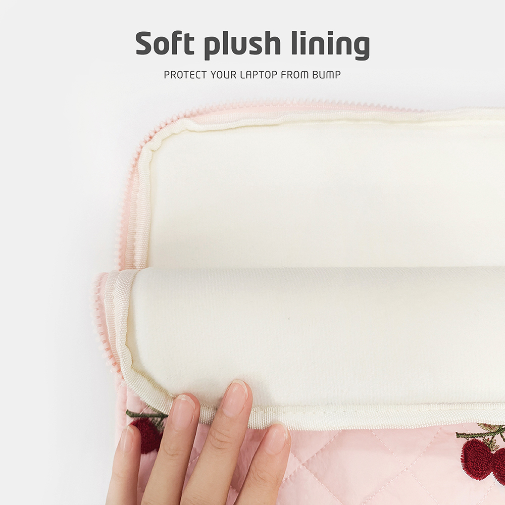 刺繍入りラップトップバッグケース Macbook Air/P - Embroidery Journal Book のレビューと価格
