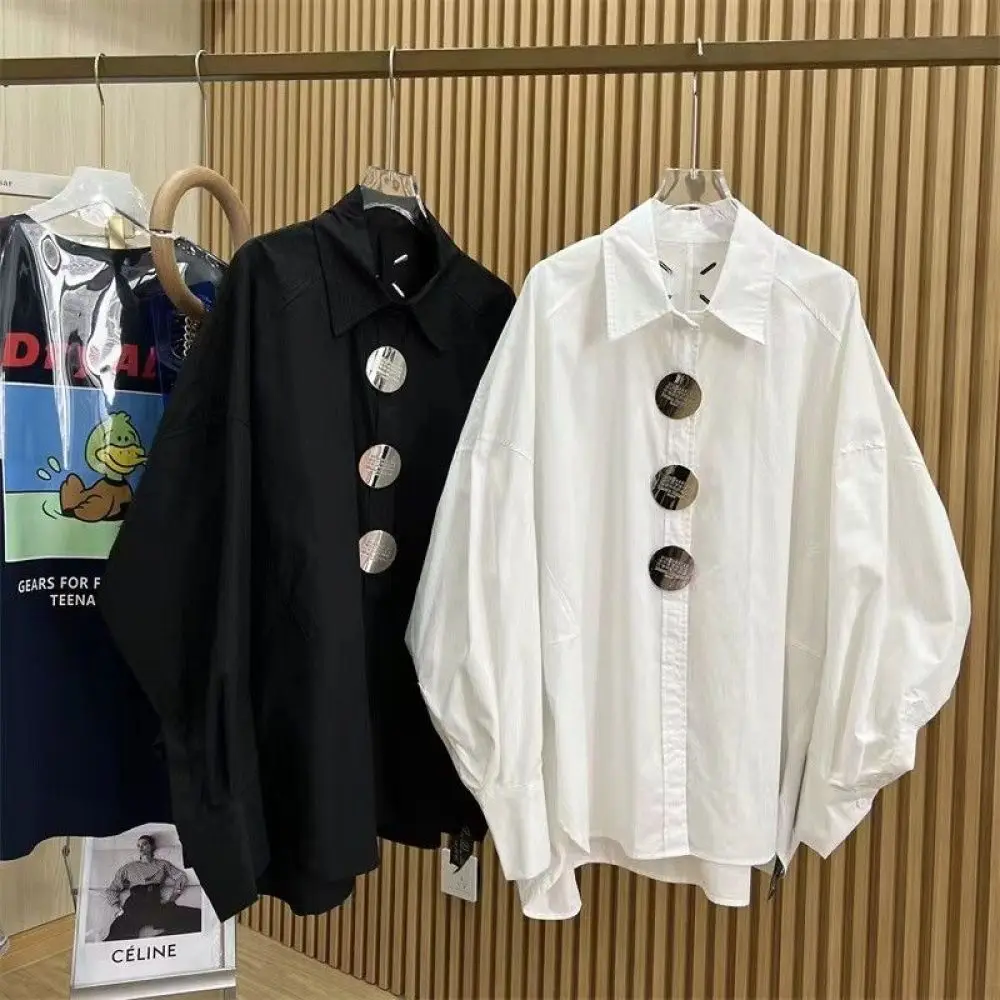 女性用砂ポロシャツ、刺buttonボタン、バットウィングスリ - Embroidery On Shirt のレビューと価格