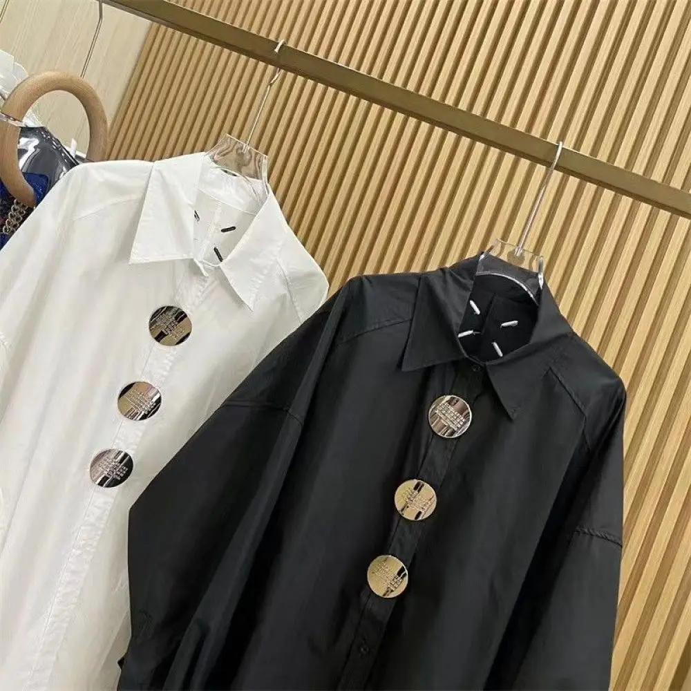 女性用砂ポロシャツ、刺buttonボタン、バットウィングスリ - Embroidery On Shirt のレビューと価格