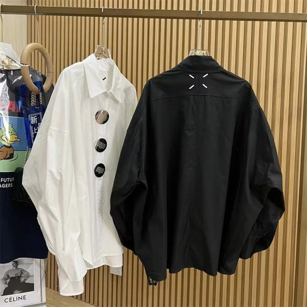 女性用砂ポロシャツ、刺buttonボタン、バットウィングスリ - Embroidery On Shirt のレビューと価格