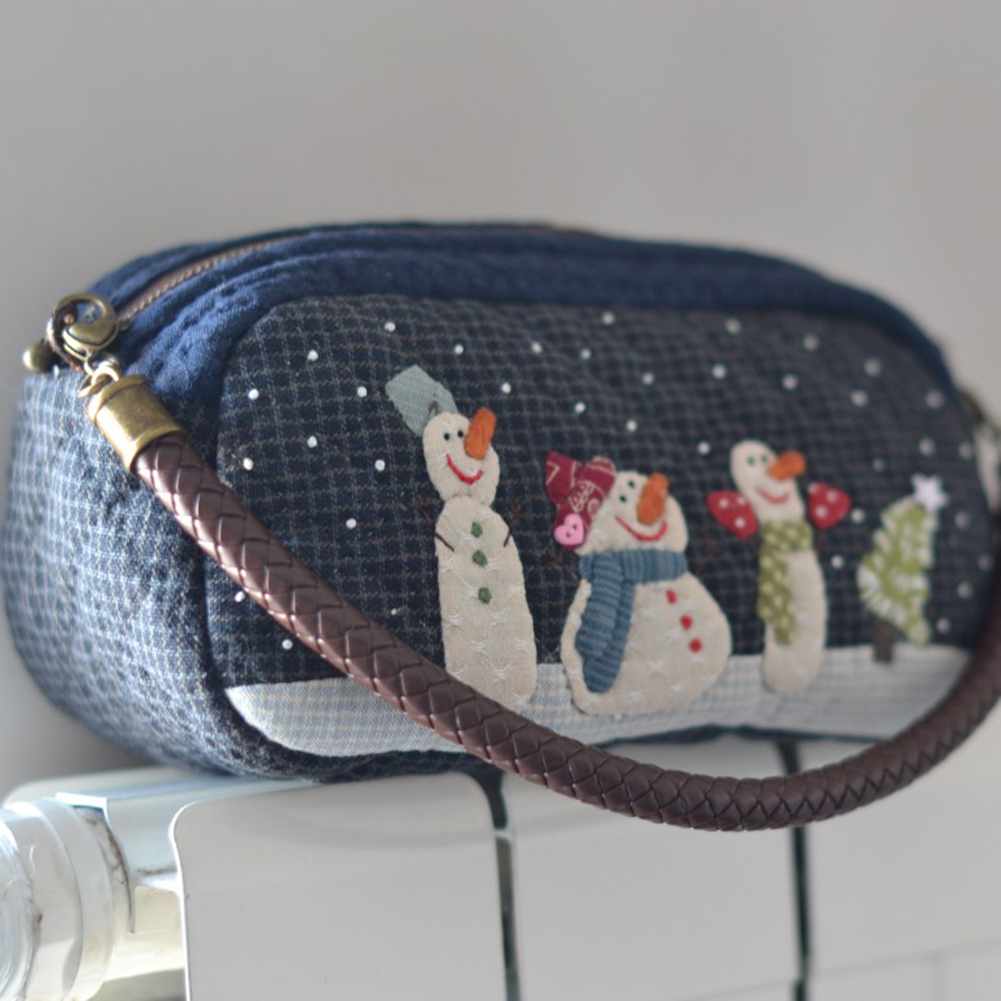 DIYスノーショルダーバッグパッチワークステンシル、クラフト - Embroidery Xmas Stocking のレビューと価格
